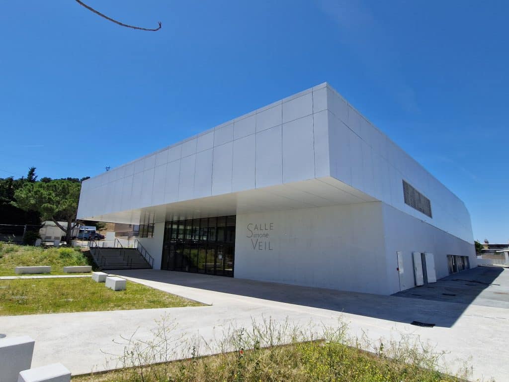 Châteauneuf-les-Martigues (13) - Salle polyvalente Simone Veil - HUGON Tribunes